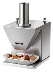 Elektro-Currywurst-Schneider mit Doppel-Sichelmesser