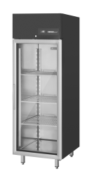 Kühlschrank mit Glastür schwarz STAR-BLACK BR...