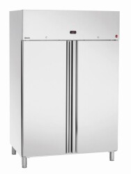 Edelstahl Kühlschrank mit 2 Türen 2/1GN 1400L