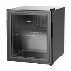 Mini Glastür Kühlschrank schwarz 46 Liter