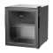 Mini Glastür Kühlschrank schwarz 46 Liter