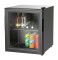 Mini Glastür Kühlschrank schwarz 46 Liter
