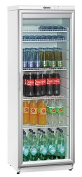 Flaschenkühlschrank mit Glastür 350L