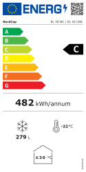 Tiefkühltruhe EL 35-NC