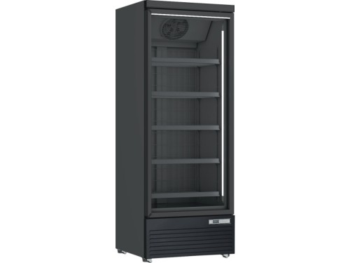 Tiefkühlschrank mit Glastür schwarz DC560BC