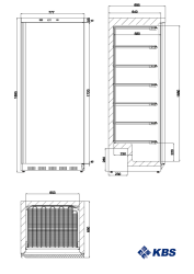 Tiefkühlschrank 602 TK CHR