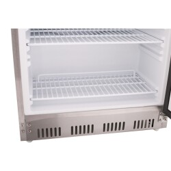 Edelstahl Kühlschrank 402 U CHR
