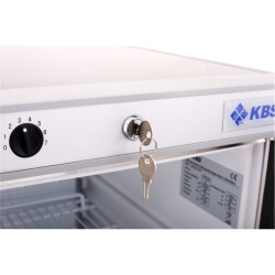 Edelstahl Kühlschrank 602 U CHR
