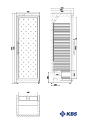 Getränkekühlschrank mit Glastür 402 GU