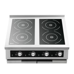 Induktionsherd 4 Felder mit Unterbau GU