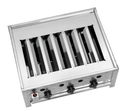 Gas-Tischbräter TB1000R mit Grillrost
