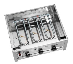 Gas-Tischbräter TB1000R mit Grillrost