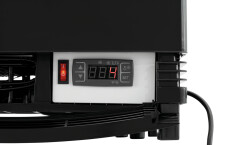 Mini-Kühlvitrine 64L2T schwarz