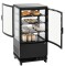 Mini-Kühlvitrine 64L2T schwarz
