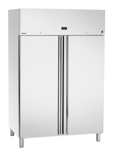 Edelstahl Tiefkühlschrank mit 2 Volltüren 1400 GN211
