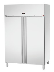 Edelstahl Tiefkühlschrank mit 2 Volltüren 1400 GN211