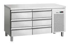 Kühltisch S6-100 mit 6 Schubladen