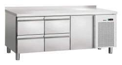 Kühltisch S4T1-150 MA mit Aufkantung