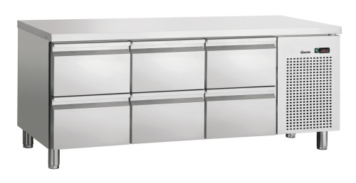 Kühltisch S6-150 mit 6 Schubladen