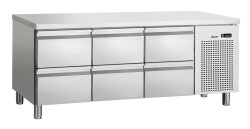 Kühltisch S6-150 mit 6 Schubladen