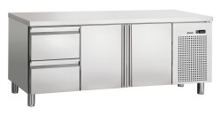 Kühltisch S2T2-150 2 Türen 2 Schubladen
