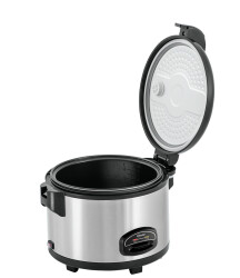 Edelstahl Reiskocher 6L