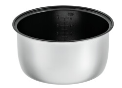 Edelstahl Reiskocher 6L