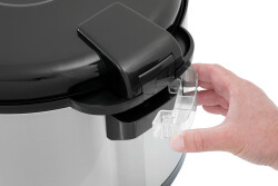 Edelstahl Reiskocher 6L