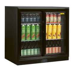 Rückbuffet-Unterbauschrank Glasschiebetüren RBS...