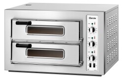 Pizzaofen NT 502 für 2 x 4 Pizzen Ø 25 cm