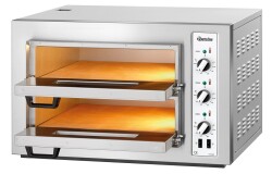 Pizzaofen NT 502 für 2 x 4 Pizzen Ø 25 cm