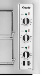 Pizzaofen NT 502 für 2 x 4 Pizzen Ø 25 cm