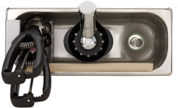 Lölsberg Portioniererdusche Mobile Silver 230V Komplettkit