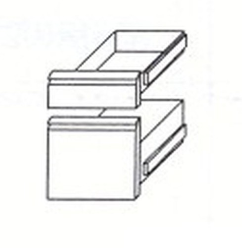 Schubladensatz 1/3 + 2/3 GN 1/1 für Kühltisch Classic