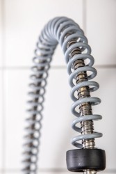 PREMIUM Knebel-Geschirrwaschbrause Schwenkhahn & LOW-Flow Brause