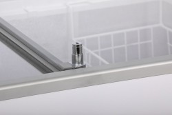 Eiscreme Impuls-Tiefkühltruhe D 500 mit Glasdeckel