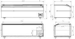 Snow 26 Premium umschaltbare Kühl-Tiefkühltruhe