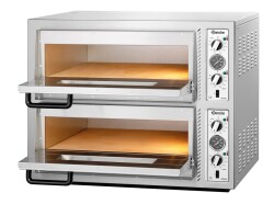 Pizzaofen NT 622 für 2 x 4 Pizzen Ø 30 cm
