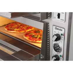 Pizzaofen NT 622 für 2 x 4 Pizzen Ø 30 cm