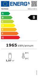 Panoramavitrine Snelle 360 G LED anthrazit