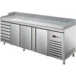 Pizzakühltisch Pizza PKT 3007 3 Türen und 7...