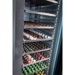 Edelstahl Pralinenkühlschrank P 700