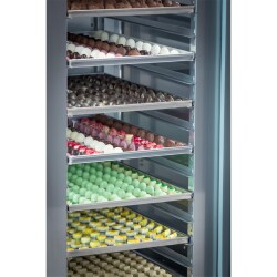 Edelstahl Pralinenkühlschrank P 1000