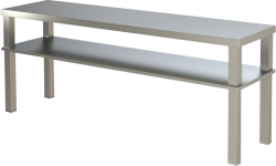 Aufsatzbord 2 Etagen Breite 1400 mm x Tiefe 350 mm