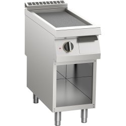 Elektro-Grillplatte gerillt 7,5 kW 1 Heizzone offener...