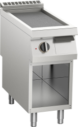 Elektro-Grillplatte gerillt 7,5 kW 1 Heizzone offener...