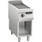 Elektro-Grillplatte gerillt 7,5 kW 1 Heizzone offener Unterbau