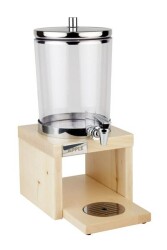 APS Saftdispenser BRIDGE 4 Liter mit Holzfuß