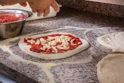 Pizzakühltisch Pizza 1610