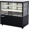 Kuchenvitrine schwarz 410L Modell MARION